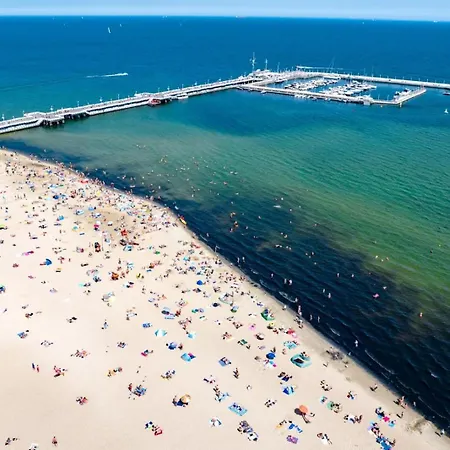 Klimatyczny Przy Plazy W Sopocie Апартаменты *